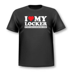 I Love My Locker Shirt - Black